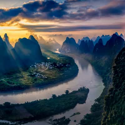 Li River Overlook, China