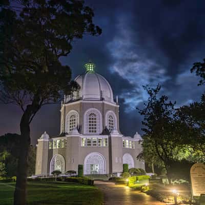 Lights at the Bahai Temple, Terry Hills, Sydney, NSW, Australia
