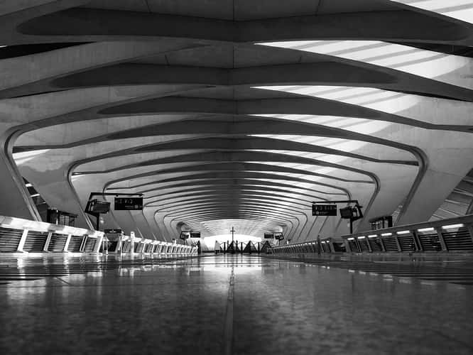 Lyon - Saint Exupery Train Station