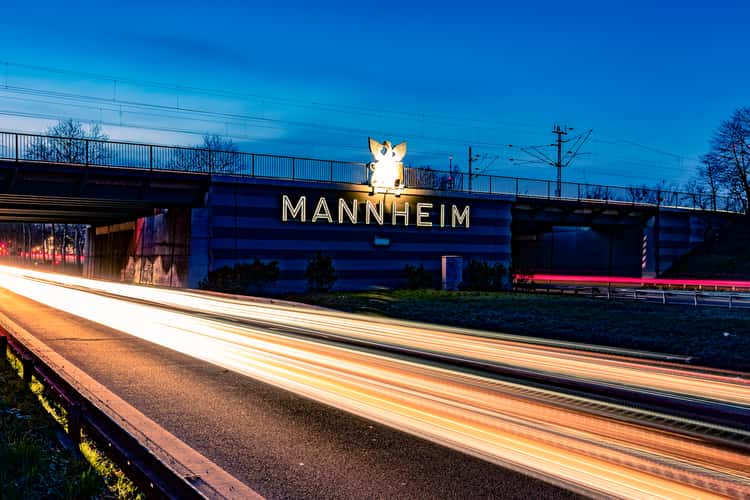 Mannheim Ortseingang