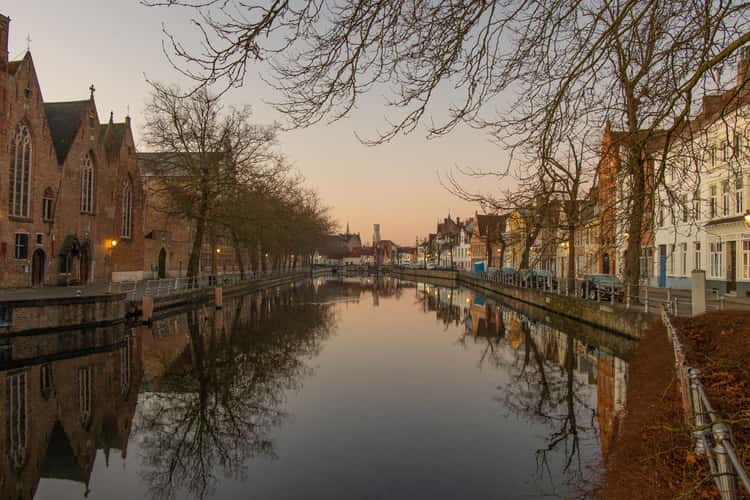 Morningview in Bruges
