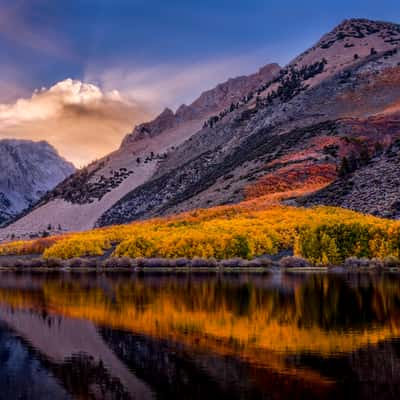 North Lake In Autumn, USA