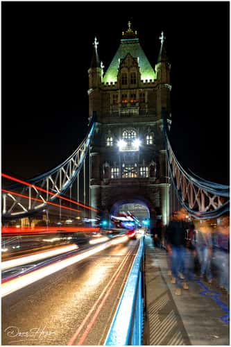 On the Tower Bridge, London