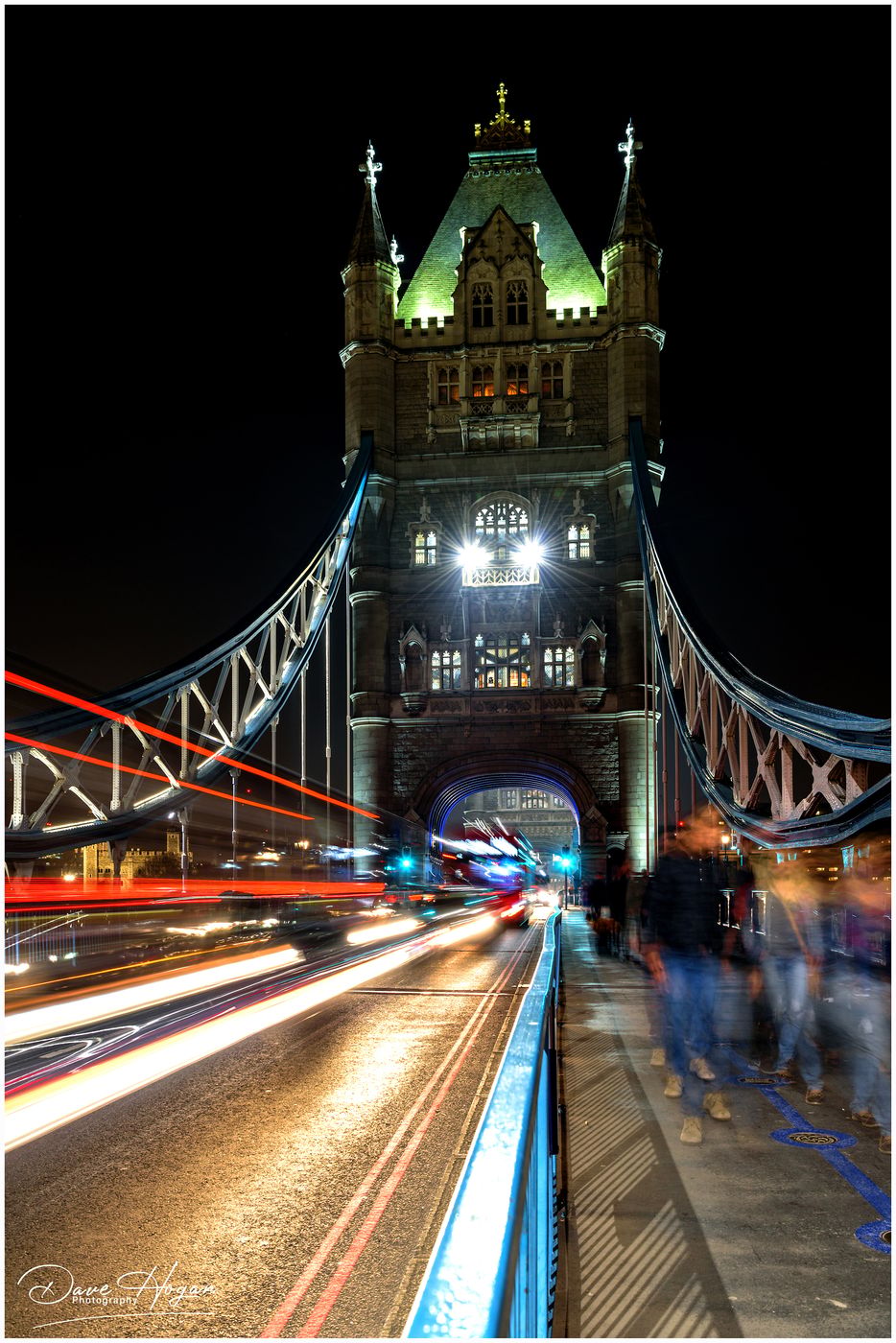 On the Tower Bridge, London, United Kingdom