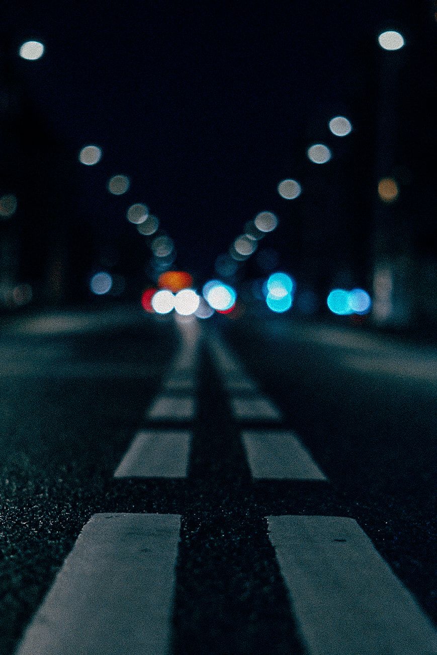Open road in Aalborg, Denmark, Denmark
