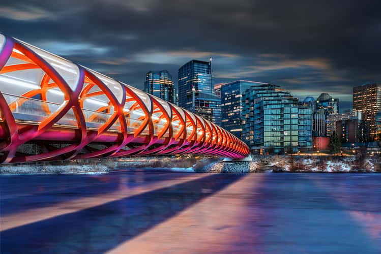Peace Bridge, Calgary