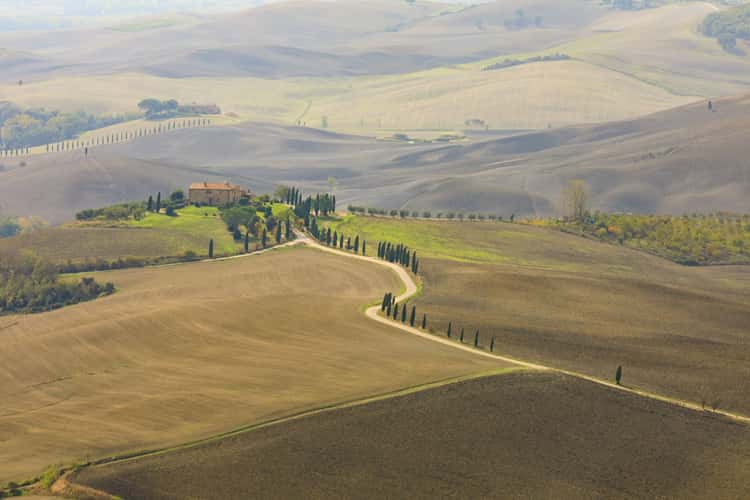 Podere Belvedere in the Val D'orcia Tuscany