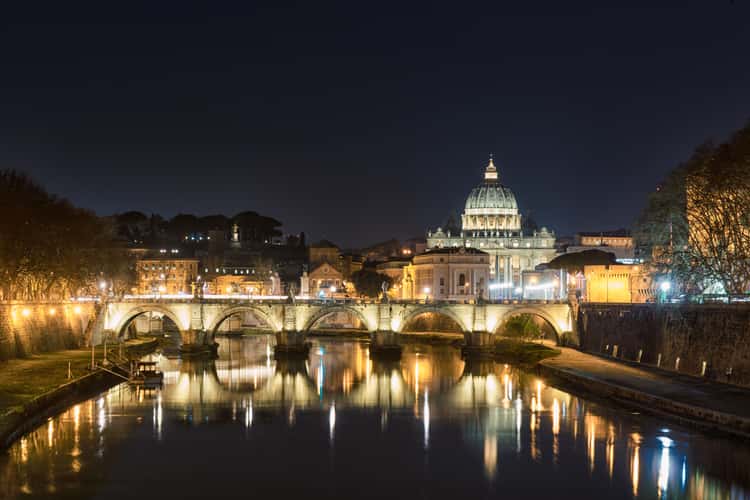 Basilica di San Pietro from Ponte Umberto I