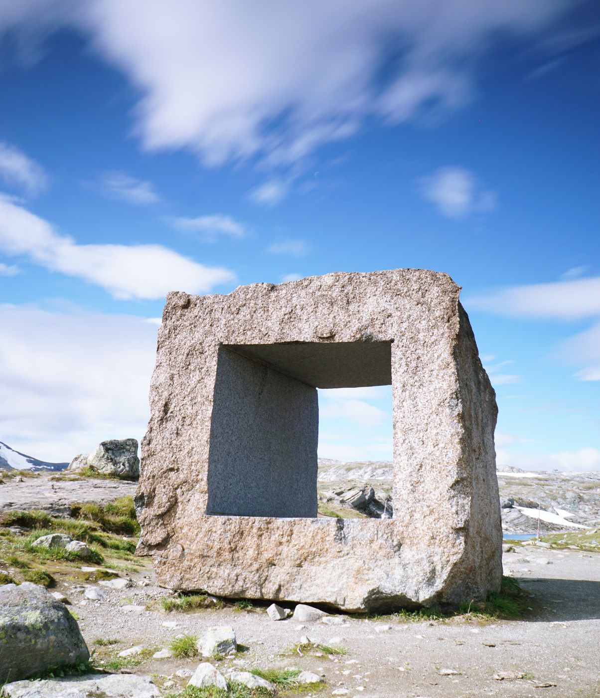 Route 55 picture frame, Norway