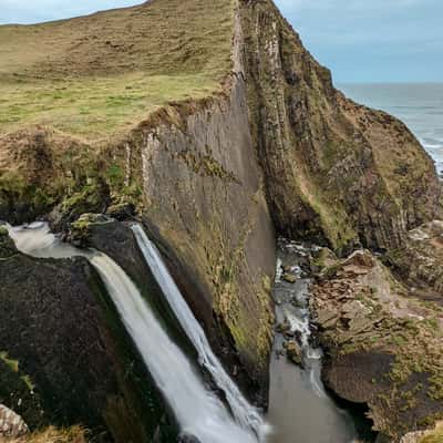 Spekes Mill Mouth Waterfall, United Kingdom