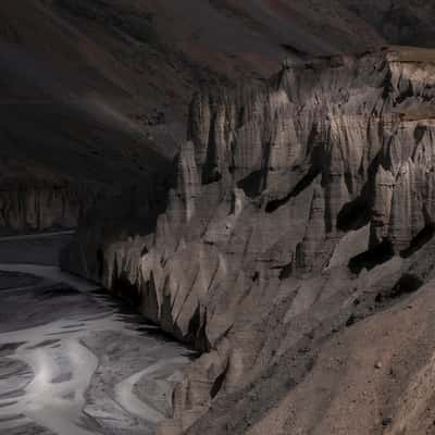 Spiti River - passing..., India