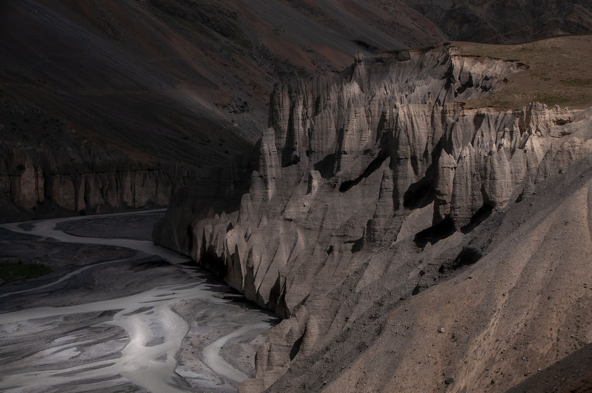 Spiti River - passing..., India