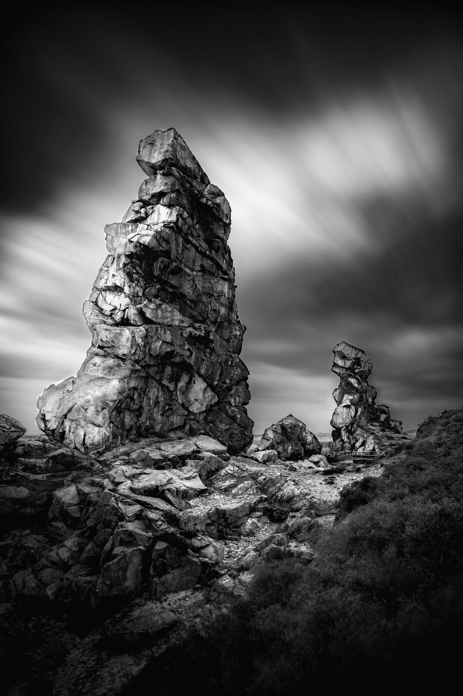Teufelsmauer Thale Harz, Germany