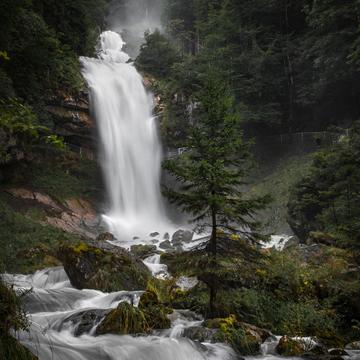 The Giessbach Waterfalls, Switzerland