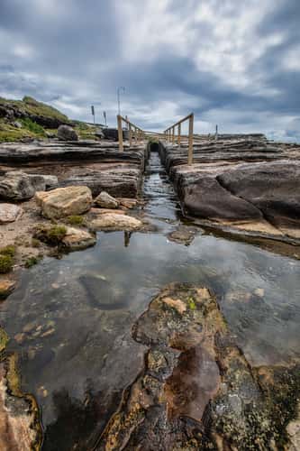 The Pipe Maroubra headland, Sydney, New South Wales