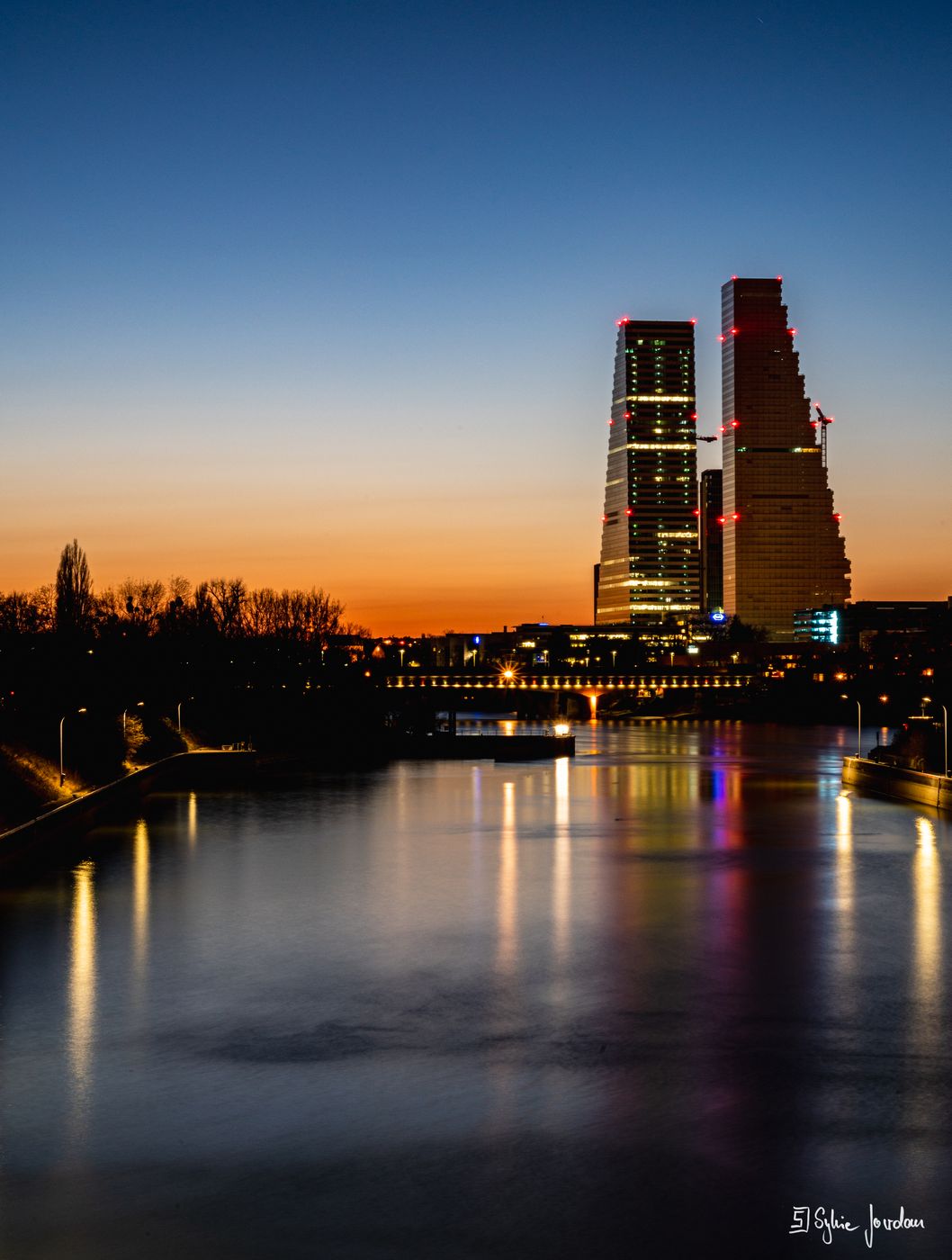 The Roche towers, Switzerland