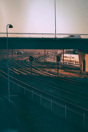 Trains in Aalborg