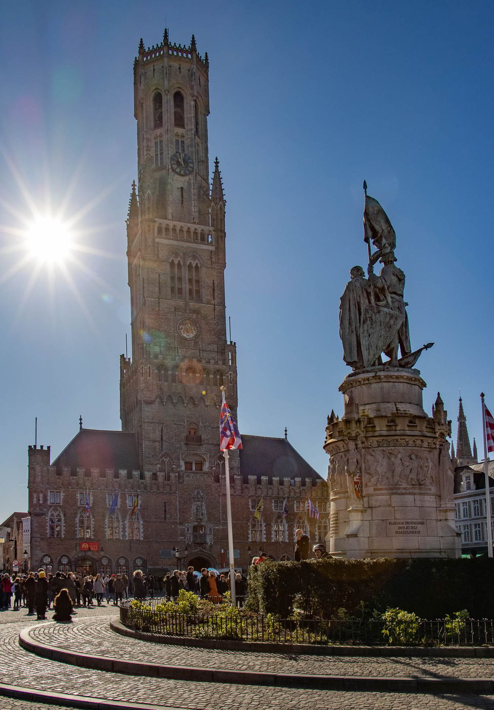 View on the Belfry/Belfort, Belgium