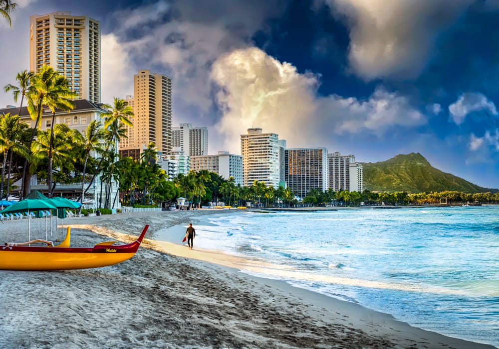 Waikiki Beach, USA