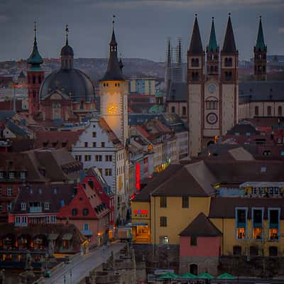 Würzburg view, Germany