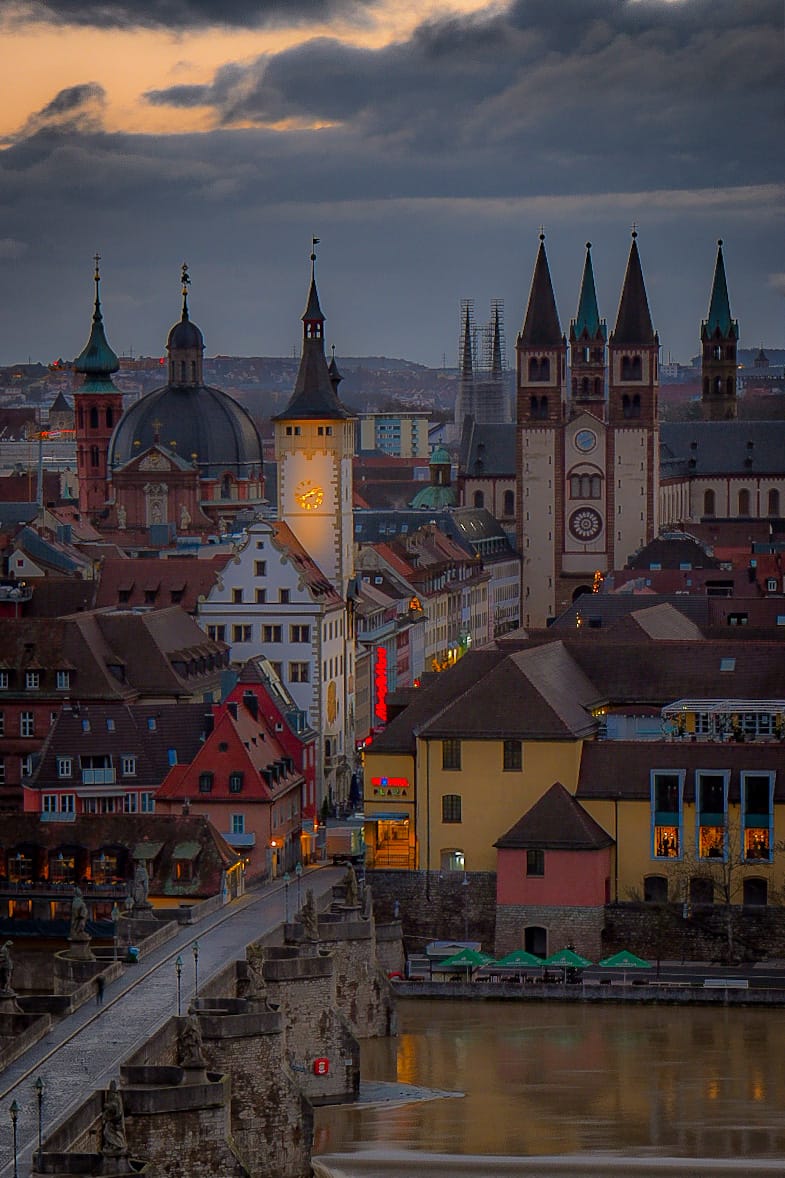 Würzburg view, Germany