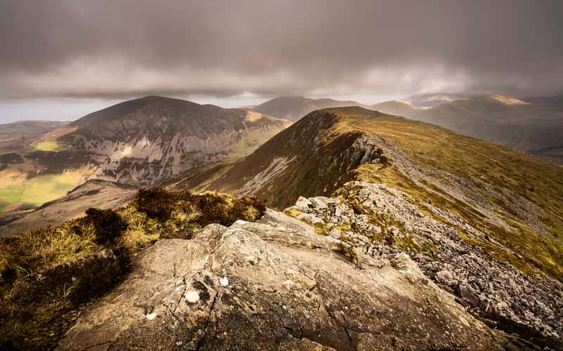 Y Garn on the Nantlle ridge