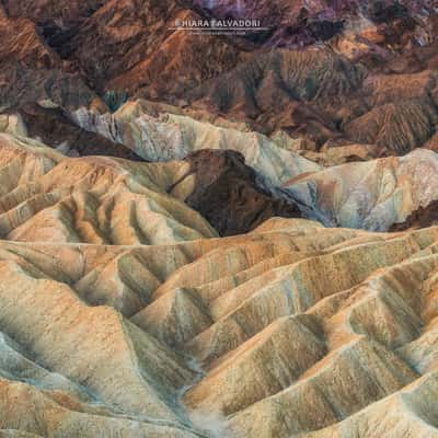 Zabriskie Point, Death Valley, USA