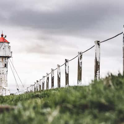 Akraberg Lighthouse, Suðuroy, Faroe Islands