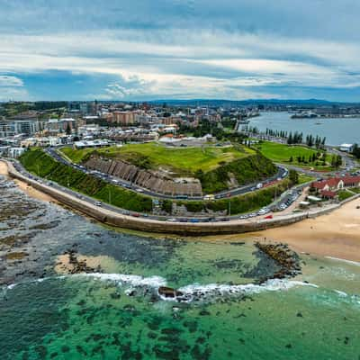 Ariel View of Fort Sctatchley, Newcastle, NSW, Australia