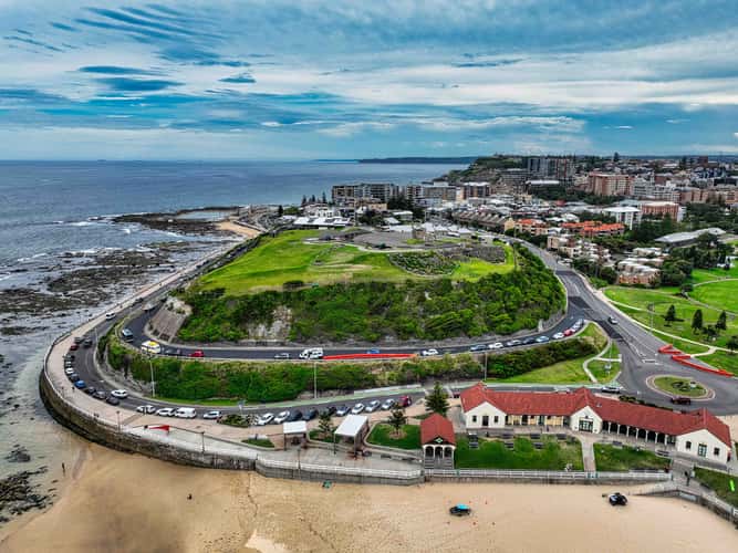 Ariel View of Fort Sctatchley, Newcastle, NSW
