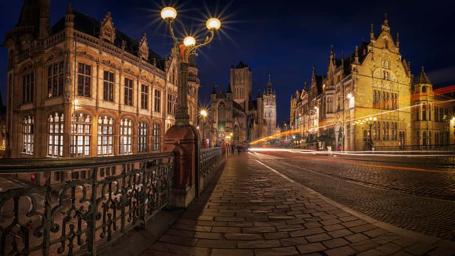 Bridge St-Michiels, Ghent