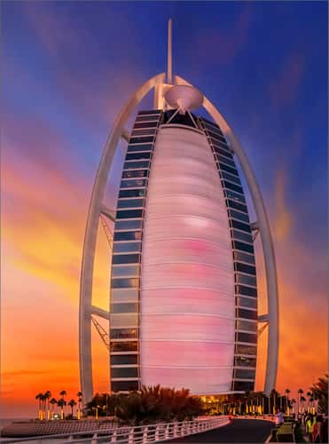 Burj Al Arab - Jumeirah Beach view