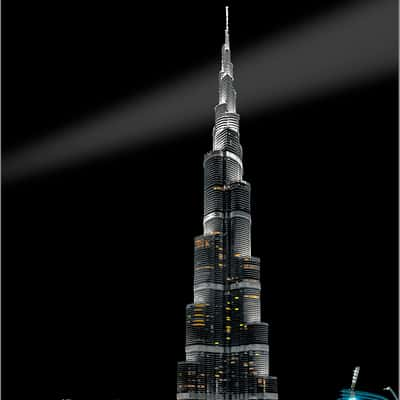 Burj Khalifa - tallest building of the world  - Dubai, United Arab Emirates