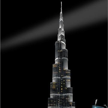 Burj Khalifa - tallest building of the world  - Dubai, United Arab Emirates