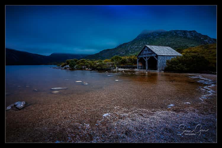 Dove Lake Boat house Cradle Mountain Tasmania
