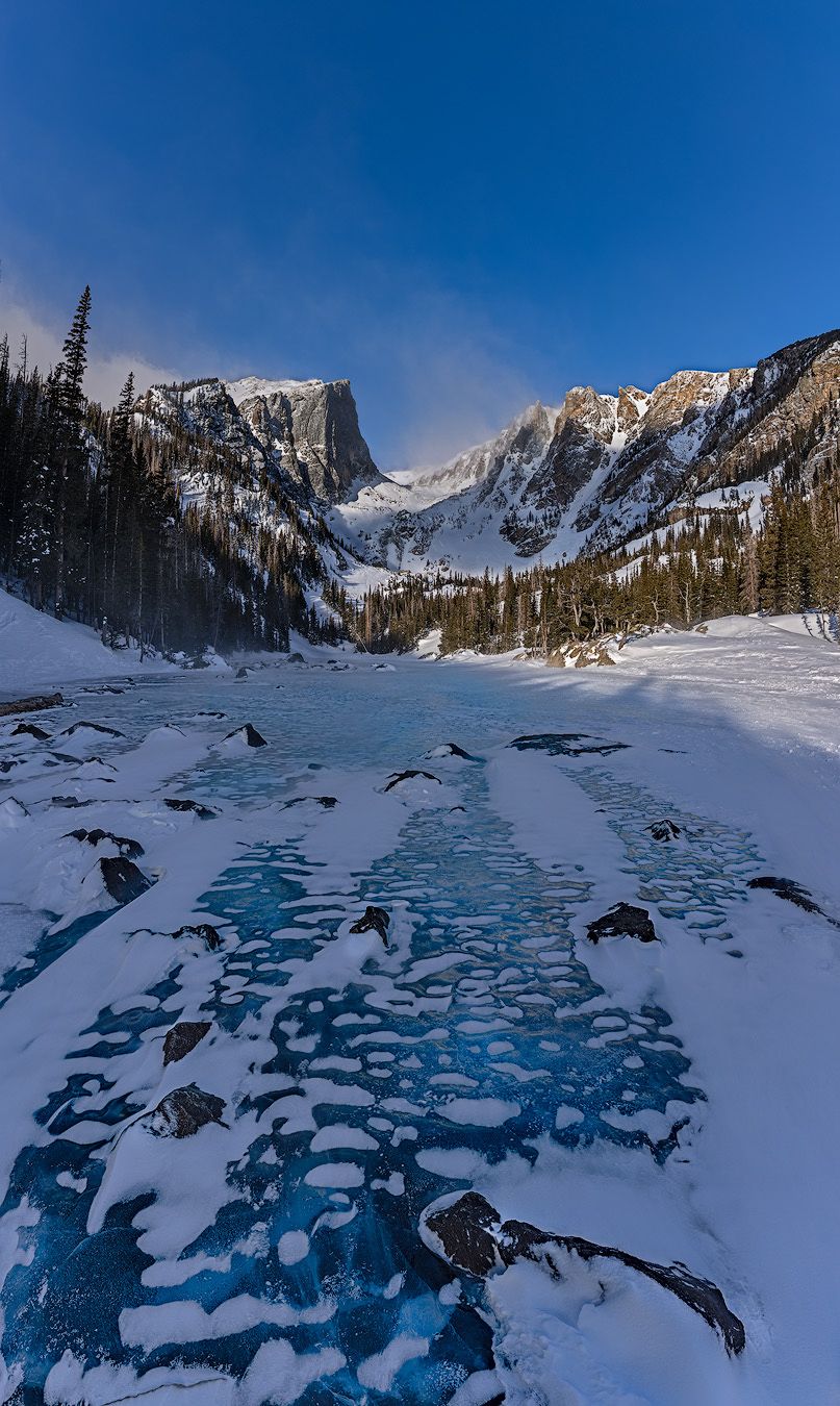 Dream Lake (Colorado; Rocky Mountain National Park), USA