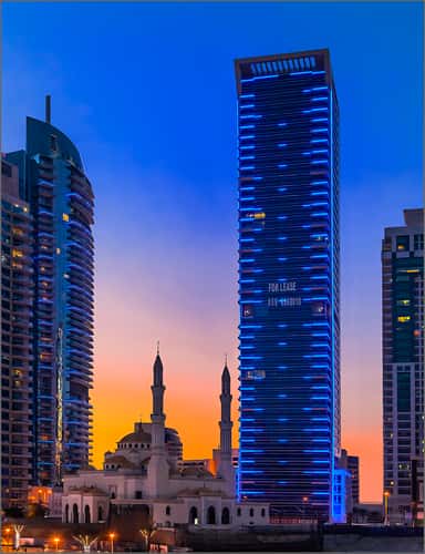 Dubai Marina Skyline