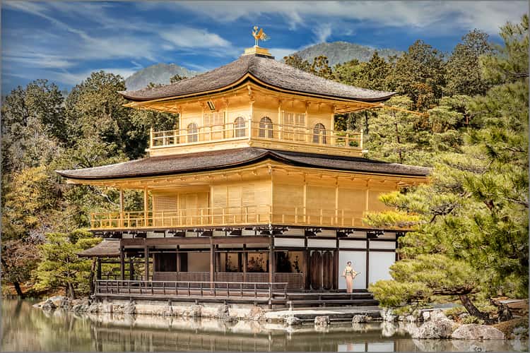 Golden Pavillon, Kinkaku-ji