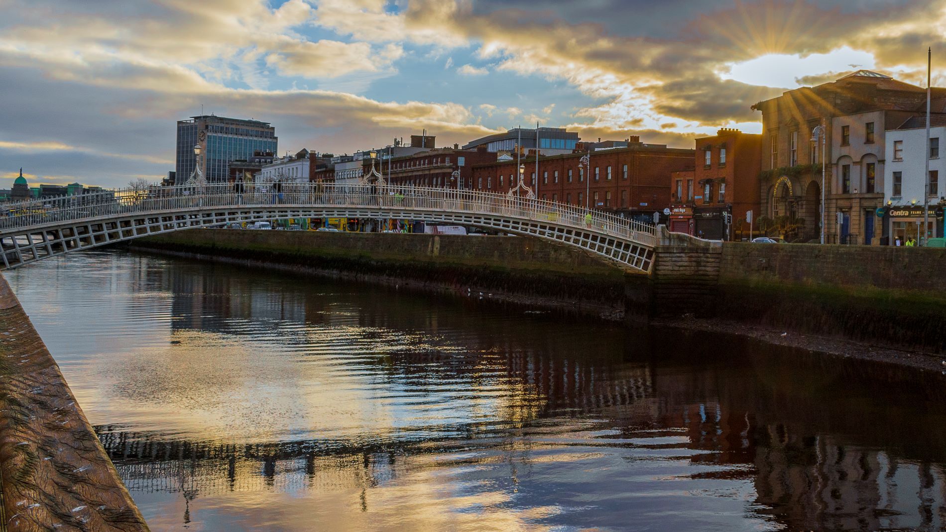 Ha'penny Bridge, Dublin, Ireland
