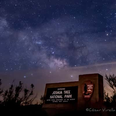 Joshua Tree Twenty Nine Entrance, USA