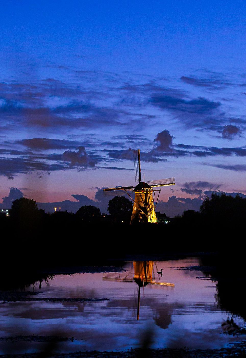 Kinderdijk, Sunrise, Netherlands