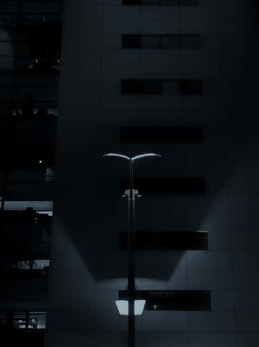 Kranhäuser from below, Cologne