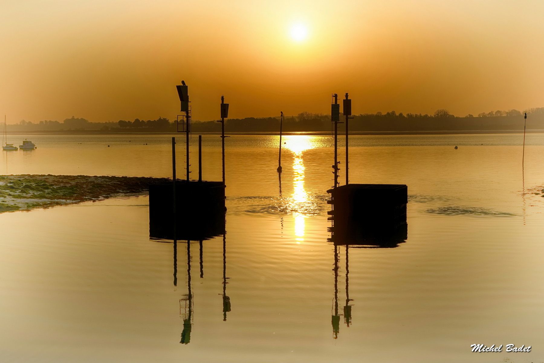La Rance - Harbor of Plouër sur Rance, France