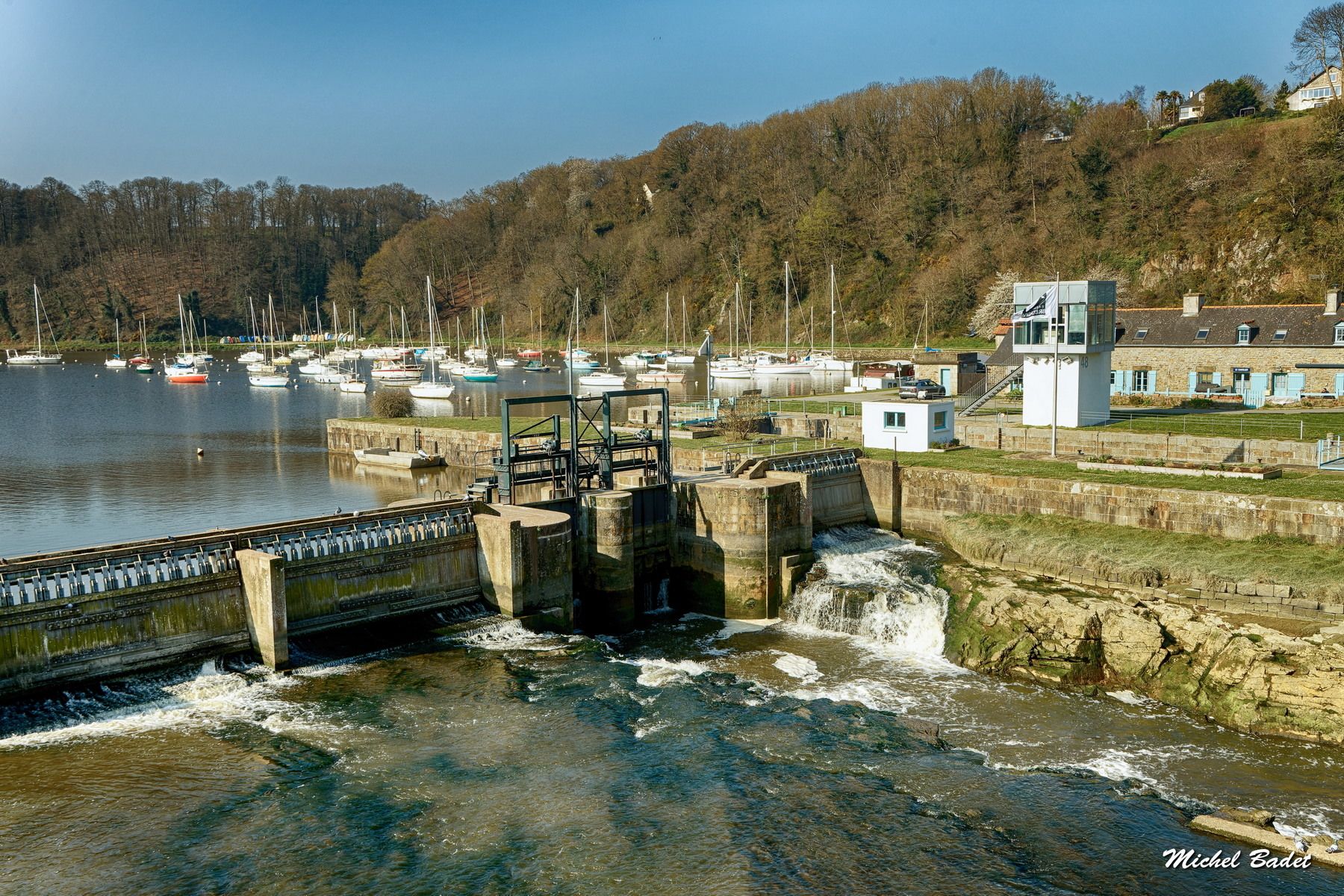 La Rance - Lock of the Châtelier, France