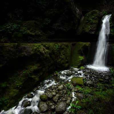 Levada Nova Waterfall, Portugal