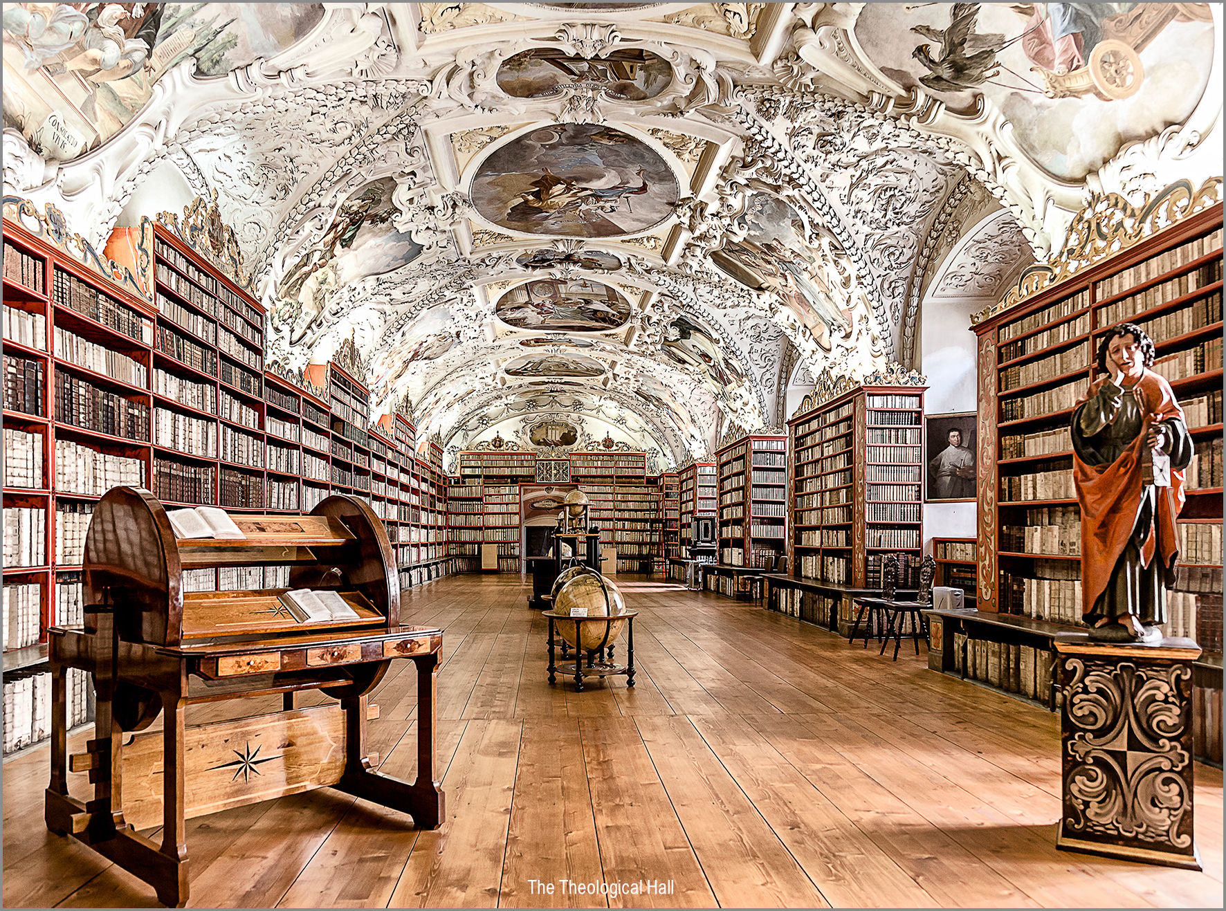 Library of the Strahov Monastery, Czech Republic