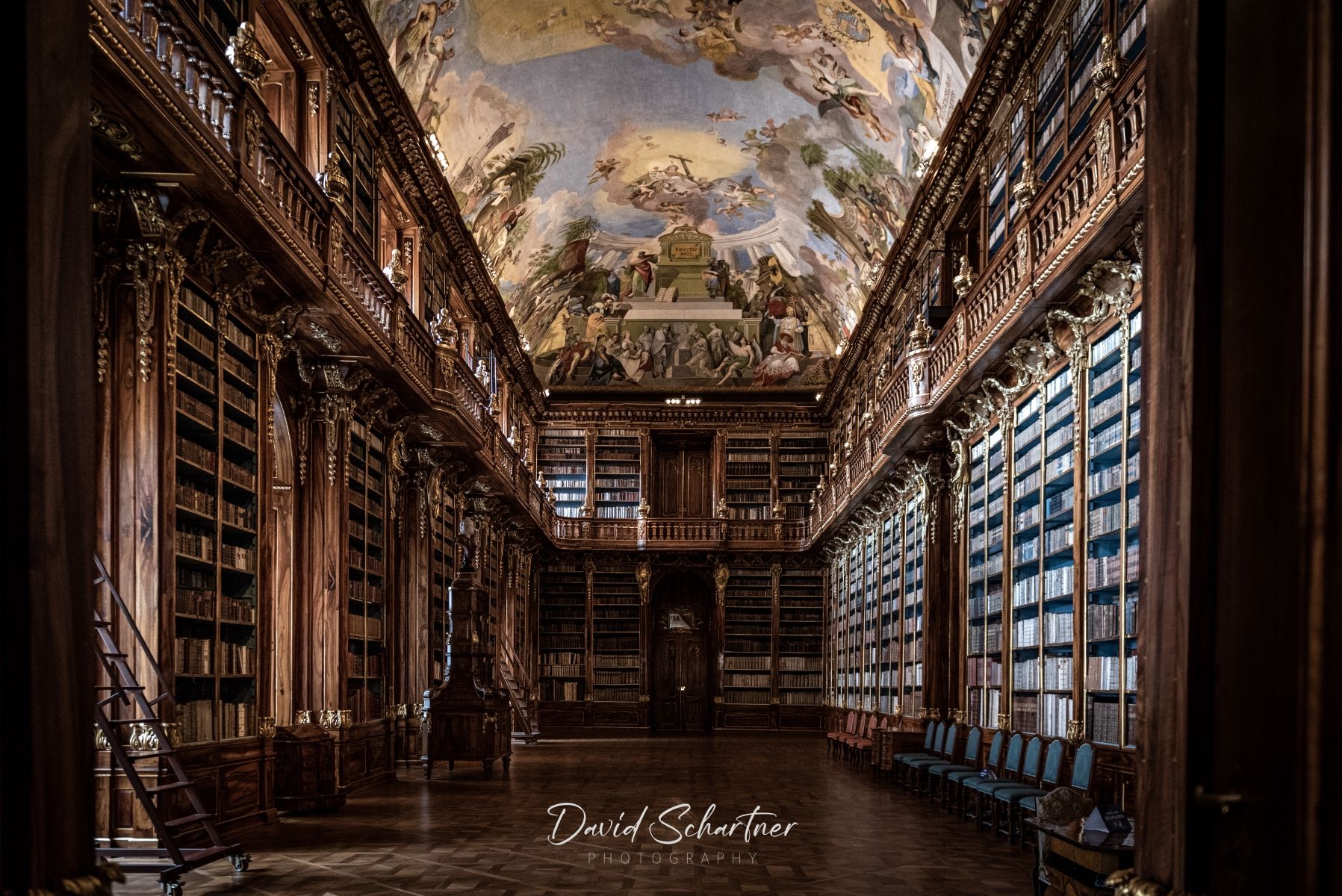 Library of the Strahov Monastery, Czech Republic