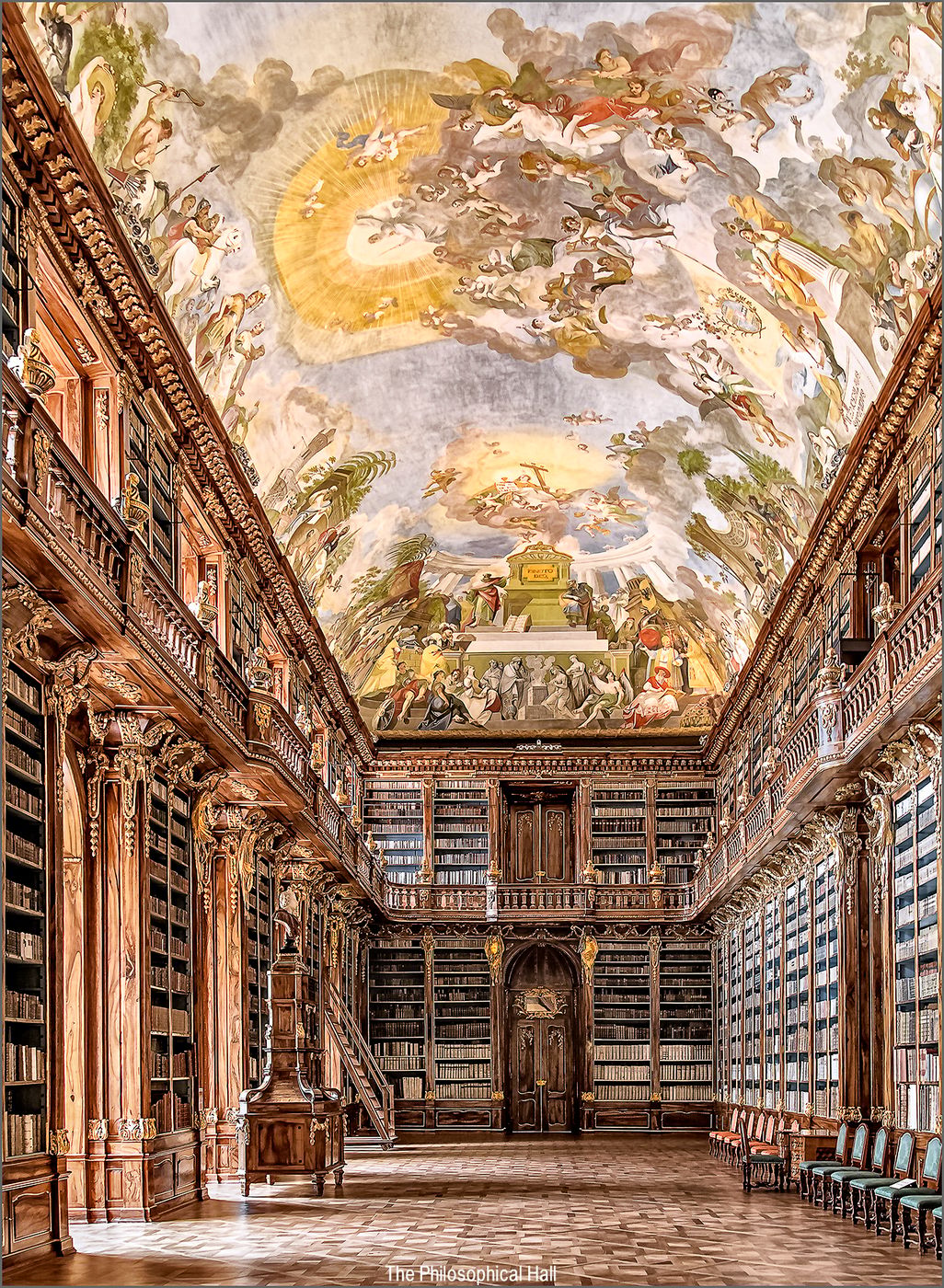 Library of the Strahov Monastery, Czech Republic