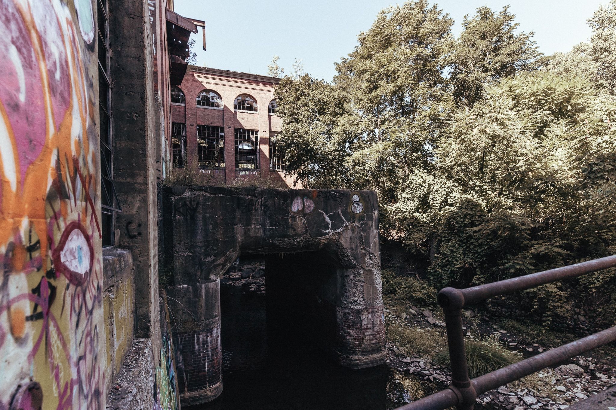 Mohasco Power House in Amsterdam (New York State), USA