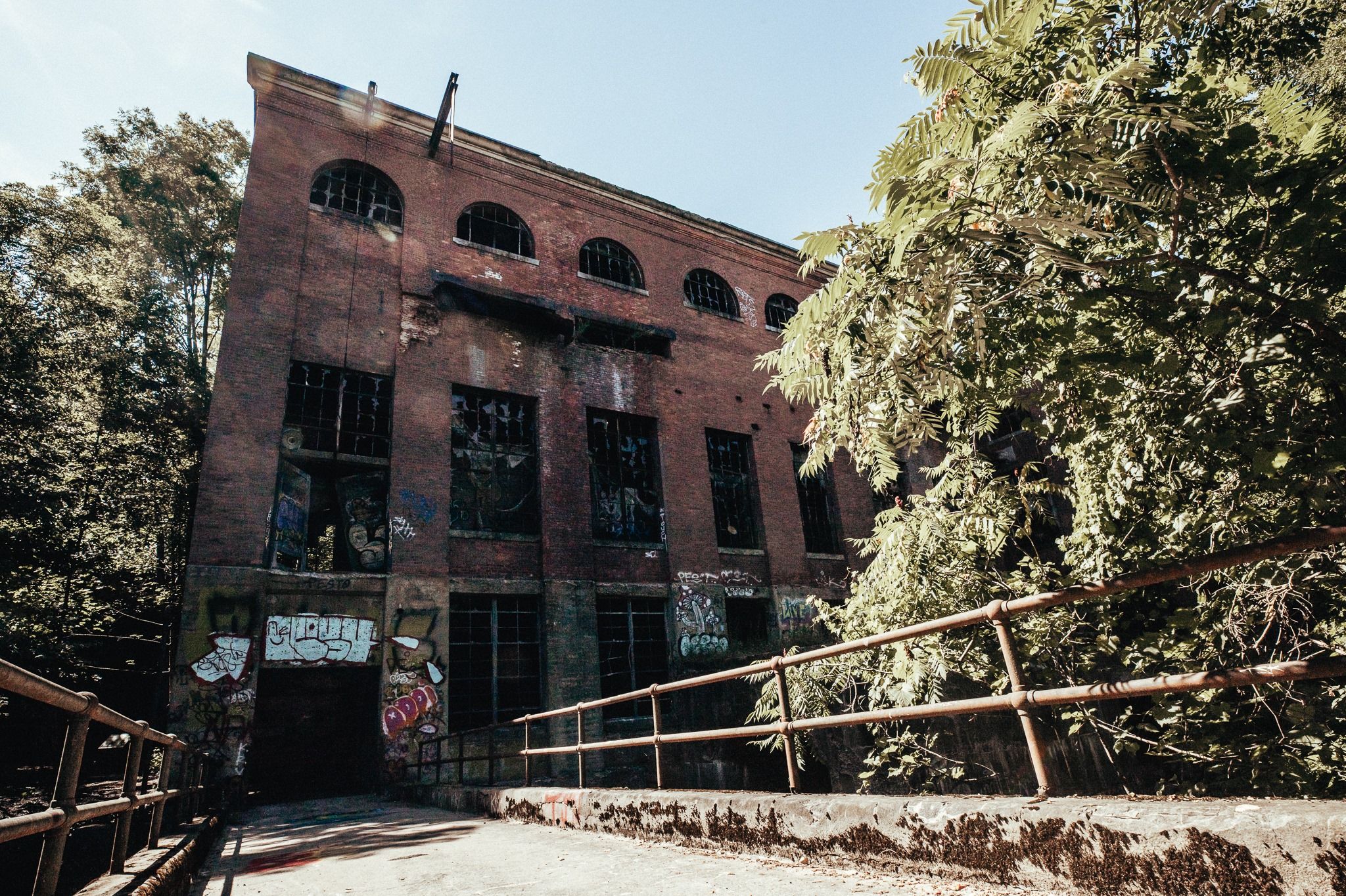 Mohasco Power House in Amsterdam (New York State), USA